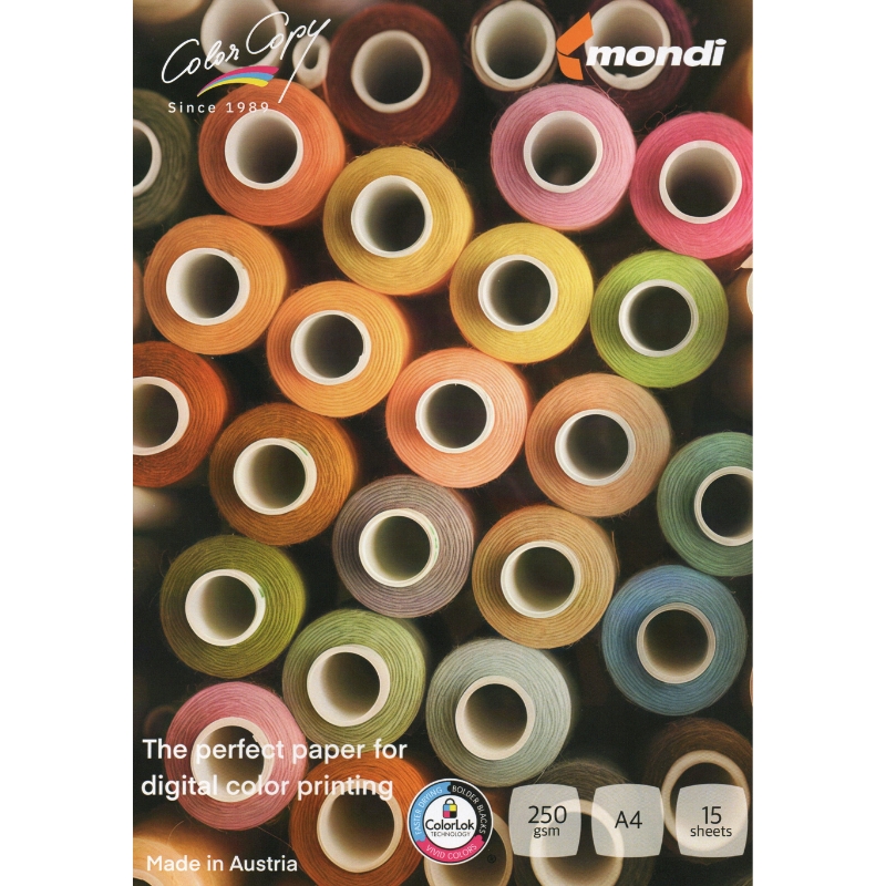 Giấy in màu A4 mondi 250gsm